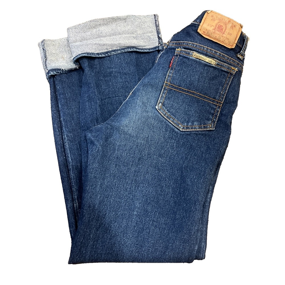 RARE Bigstone 1981 Vtg Blue Jeans 28x31 Japanese 71x79 B502 Sunny 80s Amekaji 80